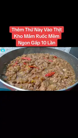 Thêm Thứ Này Vào Thịt Kho Mắm Ruốc Mềm Ngon Gấp 10 Lần #thitkhomamruoc #thitxaomamruoc #thainhitvshop #thainhvlog #amthuc 
