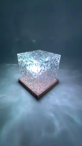 Dynamic Rotating Water Ripple Projector Night Light  #light #lightnight #lightcolors #dynamic #projector #water #crystallamp #relax 