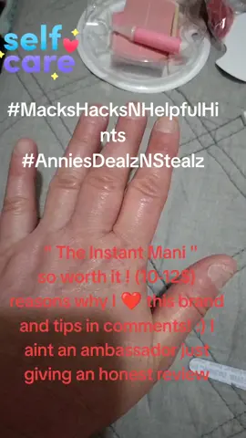 I have tried every single store bought nail kit known to mankind on the western hemisphere of the planet earth. I prefer my nails to be covered because they are short, thin & damaged. I prefer to do my own despite loving real nail salons as I am a busy single mom and prefer to save the $ and time. Long story short, I took a plunge trying this new brand and Instant Mani are my new fav go to nails.  they are pre painted in several dozens of shades and legnths. They are thick enough to not chip after a week of wear which I cannot say the same for most of the other brands, emphasize most as 75% of the other brands will crack if I don't add layers of hardener with a blue light. Oh yeah it's called gel. anyhow. Figured I'd share and put yas on cuz it's worth the $ and they last. 4r. 2 WK def. 