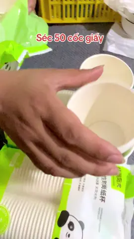 Séc 50 chiếc cốc giấy an toàn tiện lợi #sec50cocgiay#cocgiayuongnuoc#sidogiadungNA#xuhuongtiktok2024❤️🌈✔️ #thinhhanhxuhuong 