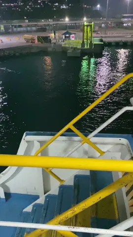 Balik kanan 🛳️               #pelabuhanmerakbakauheni #lampung #cilegon  