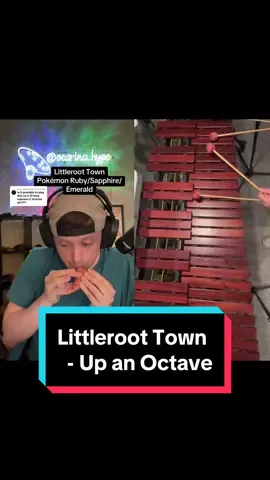#duet with  @Matt Hopwood - Ocarina Let’s take it 🆙👍🏻 #littleroottown #pokemon #pokemonruby #pokemonsapphire #pokemonemerald #percussion #drumtok #marimba #ocarina #ocarinatok #CapCut