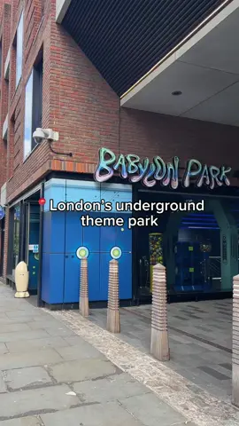 Don’t go to Camden without going to Babylon Park, London’s underground theme park! 🎢 📍Babylon Park, 8 Castlehaven Road, London, NW1 8QU #mustvisit #rollercoaster #themepark #babylonpark #babylonparklondon #amusementpark #camden #london #underground #games #rides #indoorthemepark #epic #thingstodo #FamilyFun #dayout #PlacesToVisit