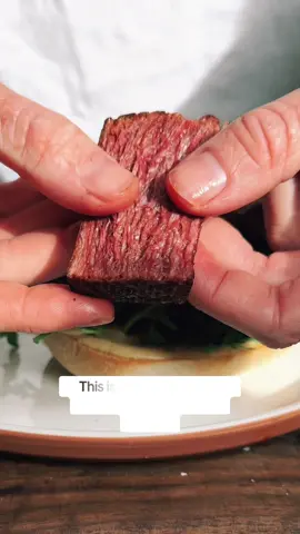 This is a 3D printed Steak completely plant based!  Thoughts? 😅