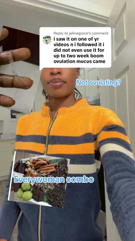 Replying to @jelinegrace not ovulating? #healthplugme #healthplugmewithladykay #womenexperience #everywomancombobyladykay #tryingtogetpregnant🤰 #healthplugmewithladykayproducts 