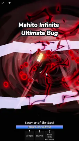 Mahito inf ult bug is insane #jjk #jujutsukaisen #jjs #jujutsushenanigans #mahito #mahitojujutsukaisen #blackflash #anime #animeroblox #roblox #robloxfyp #robloxanime #Tze