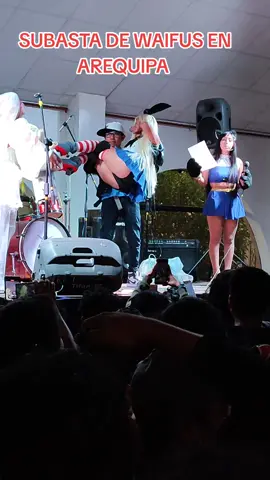 Así fue la subasta de waifus #arequipa #erocon #cosplay #nogfest #nagatoro #2024 