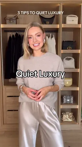 3 tips to creating the quiet luxury aesthetic (links are on my LTK)  