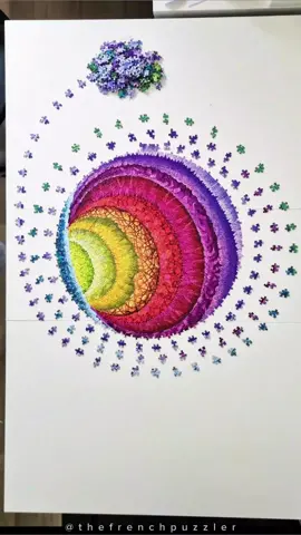 🧩 Hue Wormhole by Antelope Puzzles Hours of work on this one ! #CapCut #jigsawpuzzle #stopmotion #puzzlestopmotion #viralpuzzle #illusionpuzzle #illusion #opticaleffect #puzzle #huewormhole #rainbow #pridemonth #perspectivepuzzle #gradientpuzzle #opticalillusion #perspectiveillusion 