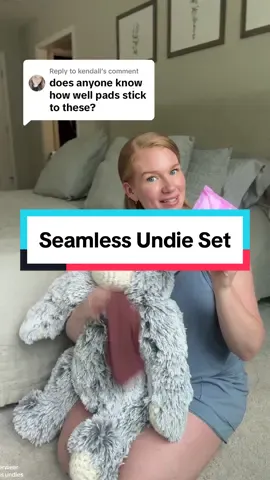 Replying to @kendall do pads stick to these seamless undies?  #underwear #seamlessundies #seamlesspanties #seamlessunderwear #tiktokshopsummersale #ttsacl #tiktokmademebuyit #SummerDeals 