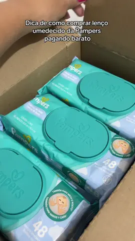 Corrigindo: São 576 unidades de lenços umedecidos 🥰 #pampers #lencoumedecidobarato 