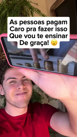 As pessoas estão cobrando alto pra fazer isso que vou te ensinar de graça! 😮 E você pode fazer Muito dinheiro com essa ferramenta usando só o celular!📲 todo mundo vai querer saber como você fez isso. #dica #app #celular 