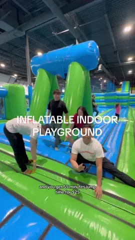 This was so fun and tiring! Family friendly, perfect for the kiddos 🫧🛝 #todotoronto #thingstodotoronto #indoorplaygroundtoronto #todotorontokids #inflatapark #jumpingcastle #playgroundtoronto #kidsactivities #arcadetoronto #torontokids #torontoactivities 