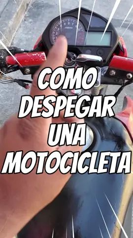 Como Despegar una Moto #moto #motociclistas #despegarmotor #conducciondemotos