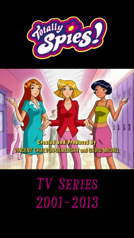 Totally Spies Intro 2001 Spy Fiction Cartoon Series Story: It focuses on three teenage girls from Beverly Hills, California, who work as undercover agents for the World Organization of Human Protection (WOOHP). Produced: is a French anime-influenced animated spy-fi series created by Vincent Chalvon-Demersay and David Michel mainly produced by French company Zodiak Kids & Family France Voice Cast: • Jennifer Hale As Sam • Andrea Taylor As Clover • Katie Leigh As Alex #foryou #totallyspies #nostalgia #samcloveralex  #movieclips 
