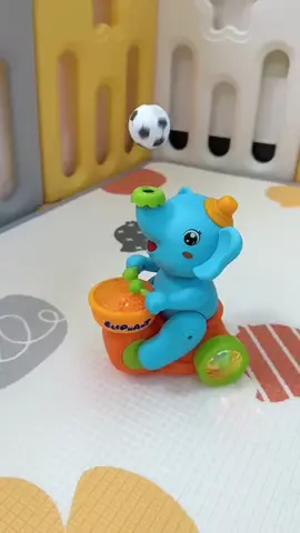 Elefante Musical Infantil com Bola Flutuante Luzes e Sons Interativo Educativo