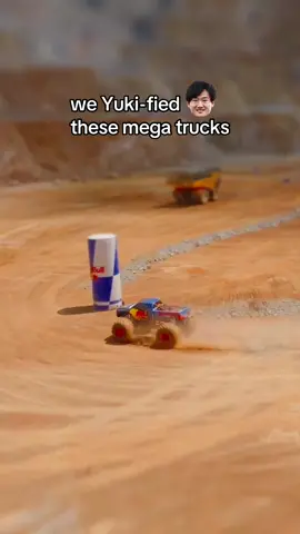 from mega to Yuki, this just felt right 🥺 #f1 #filter #megatruck #toycar #yukitsunoda  