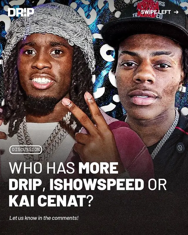 Comment who has more drip 👇 #kaicenat #ishowspeed #fitcheck #streetwear #StreetStyle #twitch 