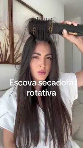 escova secadora modeladora rotativa Bivolt da britania #escova #dica #britania #secadora 