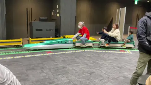 Riding with hayabusa,japanese bullet train#shinaksen #ilovetraintoys 