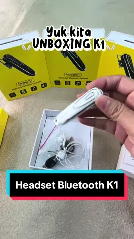 Siapa nih yang mau bluetooth K1? Lagi ada promo di bulan Juni ini 🫶 #headsetk1 #headsetbluetooth #fyp #jualanonlinetaiwan #index 