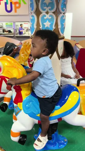 My sons first time at Chuck E. Cheese 🫶🏽 #cousins #toddlerthings #builtinbesties #13monthsold #ny #toddlermom 