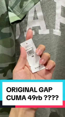 GAP PRICE: IDR 49 Cara Order: LINE : @gxu1729m WA: 0813-2064-9198 Shopee: @niefashion27  Tiktokshop: nie27official  ✈️ TIDAK MEMBALAS COMMENT DI SINI #nf_top #kaos #kaosmurah #JelajahLiburan #jualanku #indonesia#like #fyp#fypシ#fashion#reseller #onlineshopping #outfit #OOTD #racuntiktok #racunshopee #fashioninspo #semangatbisnis #murahmeriah #jualansist #jualanonline #murmer #jualmurah