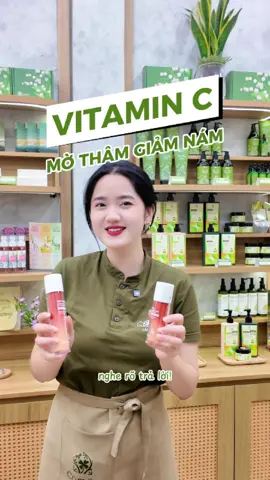 Giảm thâm, mờ nám, sáng da, lành tính gọi tên Vitamin C Cỏ Mềm #comem #serum #kemduong #kemduongam #chamsocda #vitaminc #viralvideo