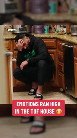 Emotions were running high in the #TUF house for Giannis Bachar after his KO loss to Robert Valentin 😳 #TUF32 #UFC #MMA #combatsports #ultimatefighter 