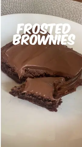When my boys want something sweet, this seems to be their go-to. My 18 year old son makes them better than me! I found this recipe about 22 years ago and it’s been my favorite brownie recipe ever since. It’s the perfect ratio of brownie and frosting! It makes a big pan, the perfect kind for sharing! Hope you enjoy! #BrownieRecipe #FrostedBrownies #ChocolateLovers #BakingFun #DessertTime #HomeBaking #SweetTooth #YummyTreats #EasyRecipes #BakeFromScratch #DessertIdeas #ChocolateDesserts #FamilyFavorites #BakingInspiration #SweetTreats #BakedGoods #HomemadeDesserts #DessertLovers #BakingLove #Brownies