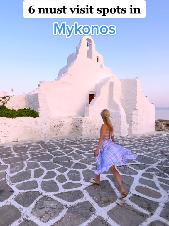 MYKONOS TRAVEL | Save these spots for your Mykonos trip! 🏰🤍 Don't know what to enjoy on your vacation in Greece? 👀 SEE ALL THE PERFECT PLACES TO VISIT HERE 🙌 𝐅𝐨𝐥𝐥𝐨𝐰 𝐭𝐡𝐞 𝐥𝐢𝐧𝐤 𝐢𝐧 𝐦𝐲 𝐁𝐈𝐎 👆 #thingstodo #howto #greece #santorini #vacation #travel #affordable #budgettravel #mykonosgreece #mykonostiktok