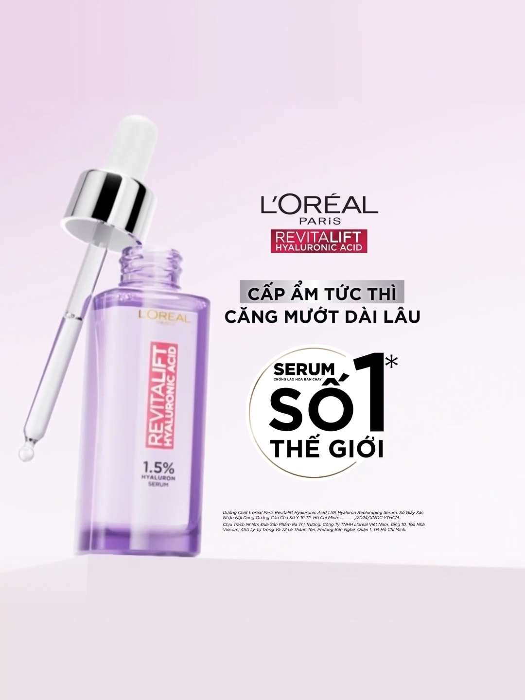 Đột phá độc quyền [HA] SIÊU PHÂN TỬ mới! Khám phá ngay! #LOrealParis #SerumHAtim