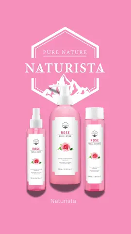 เซตบำรุงผิวให้กระจ่างใส แข็งแรงด้วยสารสกัดจากดอกกุหลาบ🌹🩷 #naturista #skincare #rose #roseset #รีวิวของดีบอกต่อ #รีวิวบิวตี้ #tiktokshop #fyp 