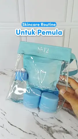 Untuk pemula yang masih bingung mau pakai skincare apa, cobain DNA Salmon SR12 bestie. Cocok banget untuk pemula dan harganya juga affordable cuma Rp185.000 aja udah dapat 4 item (Bar soap, Toner, Day & Night cream). CUSS CHECKOUT DI PROFIL KITA! #dnasalmonsr12 #paketskincare #paketdnasalmon #skincarepemula #sr12herbalskincare