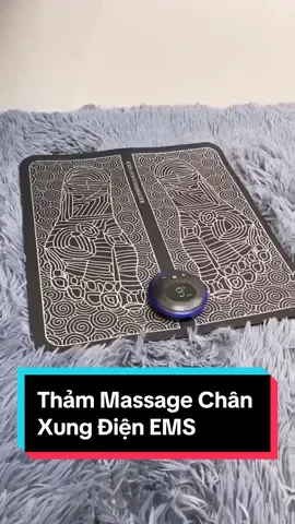 Thảm massage chân xung điện EMS có đèn Led hiển thị,  8 chế độ massage châm cứu #maymassage #maymassagechan #maymassagechantainha #maymassagechanxungdien #thammassagechan #viral #xuhuong 