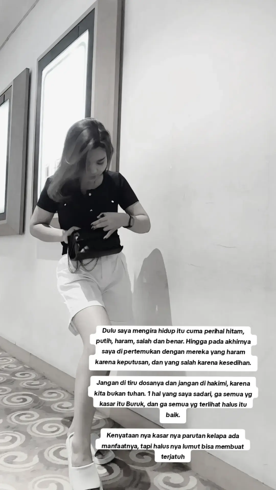 So be a wise person in judging someone ✨