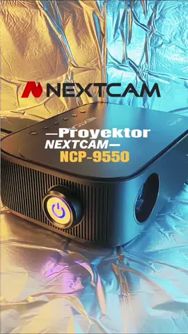 PROYEKTOR NEXTCAM NCP-9550 WIRELESS TANPA KABEL SCREEN MIRRORING