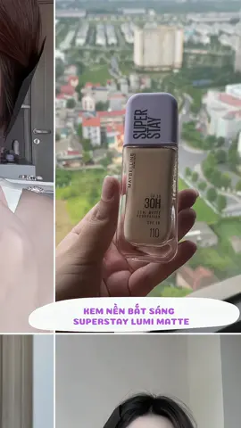 Đi làm từ 7h sáng đến 8h tối mới về đến nhà, tóc thì bết mà cái nền trên mặt vẫn đẹp ý mấy bà🙆‍♀️ #kemnenbatsang #lumimatte #_hlinhdeyy #Ecomobi