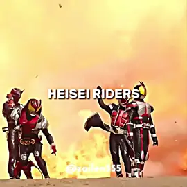Kamen Rider Heisei generation #kamenrider #tokusatsu #kuuga #agito #ryuki #faiz #blade #hibiki #kabuto #deno #kiva #decade #double #ooo #fourze #wizard #gaim #drive #ghost #exaid #build #zio #zailen555 #fyp 