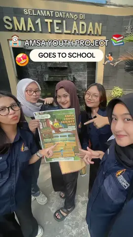 AMSA YOUTH PROJECT GOES TO SCHOOL?!🙀 Siapaaa nihh yang sekolahnya dikunjungi AMSA Youth Project 🤔🤔?? Yuk! Tunggu apalagi?!? Buruan daftar AMSA Youth Project 2024 sekarang 🤩🔥 🗓️ Early registration dibuka sampai tanggal 30 Juni 2024✨✨   Jangan sampai kalian kelewatan buat ikut AMSA Youth Project 🙀‼️🙀‼️🙀 Cek link di bio kami atau langsung klik link di bawah ini!!!! ✨linktr.ee/amsayouthproject✨ Follow kami untuk info lebih lanjut di 👇🏻 Instagram: @aypugm  Twitter (X): @aypugm  Tiktok: @aypugm  #AMSAYouthProject #AYP2024 #event #lombaSMA #fyp #viral #trending #amsaugm #vivaamsa #highschooler #medschool #fyp #viral #trending #event #competition #highschooler #smajogja 