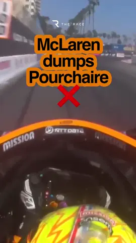 McLaren has dumped F2 champion Theo Pourhaire from its IndyCar team just days before the next race, comtinuing a wild driver merry-go-round 🪓  #indycar #mclaren #mclarenracing #theopourchaire #callumilott #Motorsport 