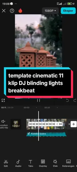 #CapCut cinematic DJ blinding lights breakbeat #foryou #templatecinematic #adityaag #soundkane #fyp #masukberanda #trendtiktok 