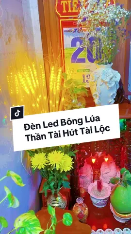 Đèn Led Bông Lúa Trang Trí Tết - Bông lúa Vàng - Trang Trí Ban Thờ Phòng Khách (Hàng loại 1 cao cấp) ##denledbongluathantai##denledbongluavang##denledbonglua##denledbongluabo10bongtrangtritet##binhcamhoahuttaihutloc