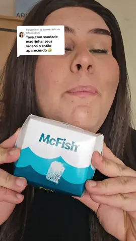 A responder a @letspossani PROVANDO O MC FISH DO @Méqui !!! 