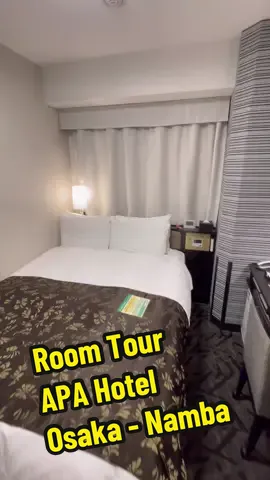 Room tour - APA Hotel Namba Minami Ebisucho Eki Shinsekai [Osaka] #โรงแรมโอซาก้า #osaka #hotelosaka #เทรนด์วันนี้ 