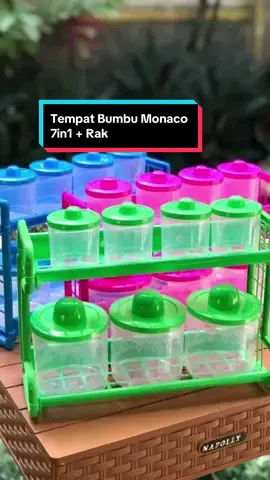 Rak tempat bumbu monaco kitchen set 7in1 #tempatbumbu #rakbumbu #rakdapur #rakdapurminimalis #tempatbumbumonaco #monaco #kitchenset 