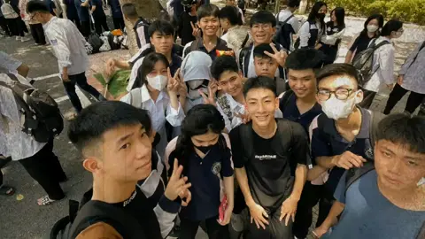 Tạm biệt các bạn nha có lẽ sẽ lâu lắm chúng ta mới có thể gặp lại nhau  Chúc các bạn thi tốt nha ❤️ 12A2-K12 BTL 🥰 #thanhxuan #edit #fybシ #xuhuong 