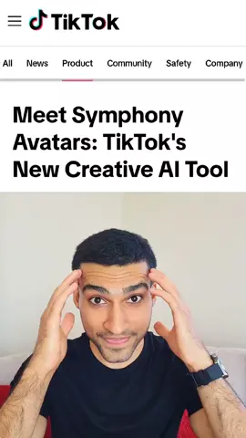 TikTok AI Symphony Avatars are here! #tiktoksymphony #aiavatar #tiktokcreator #tiktokai #aiinfluencer #marketing #TikTokAvatars 