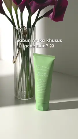 Siapa yang udah coba facial wash satu ini? Absen yuk 🤩✨ #FacialWash #acnaway #ClearSkin #AntiAcne #OilControl #fyp 