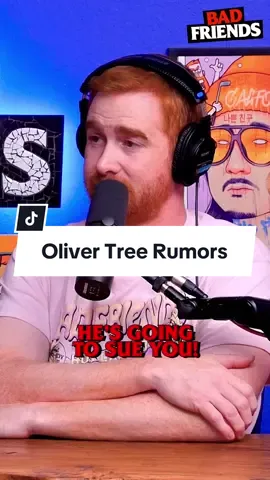 Spreading rumors about Oliver Tree 🐒🙋🏻‍♂️ @Oliver Tree | episode now on YouTube | #badfriendspodcast #badfriends #badfriendspodcastlive #bobbyleeclips #bobbylee #koreancomedian #comedypodcast #comediansoftiktok #andrewsantinoclips #bobbyleecomedy #comedyclips #badfriendsclips #tiktokcomedy #olivertree 